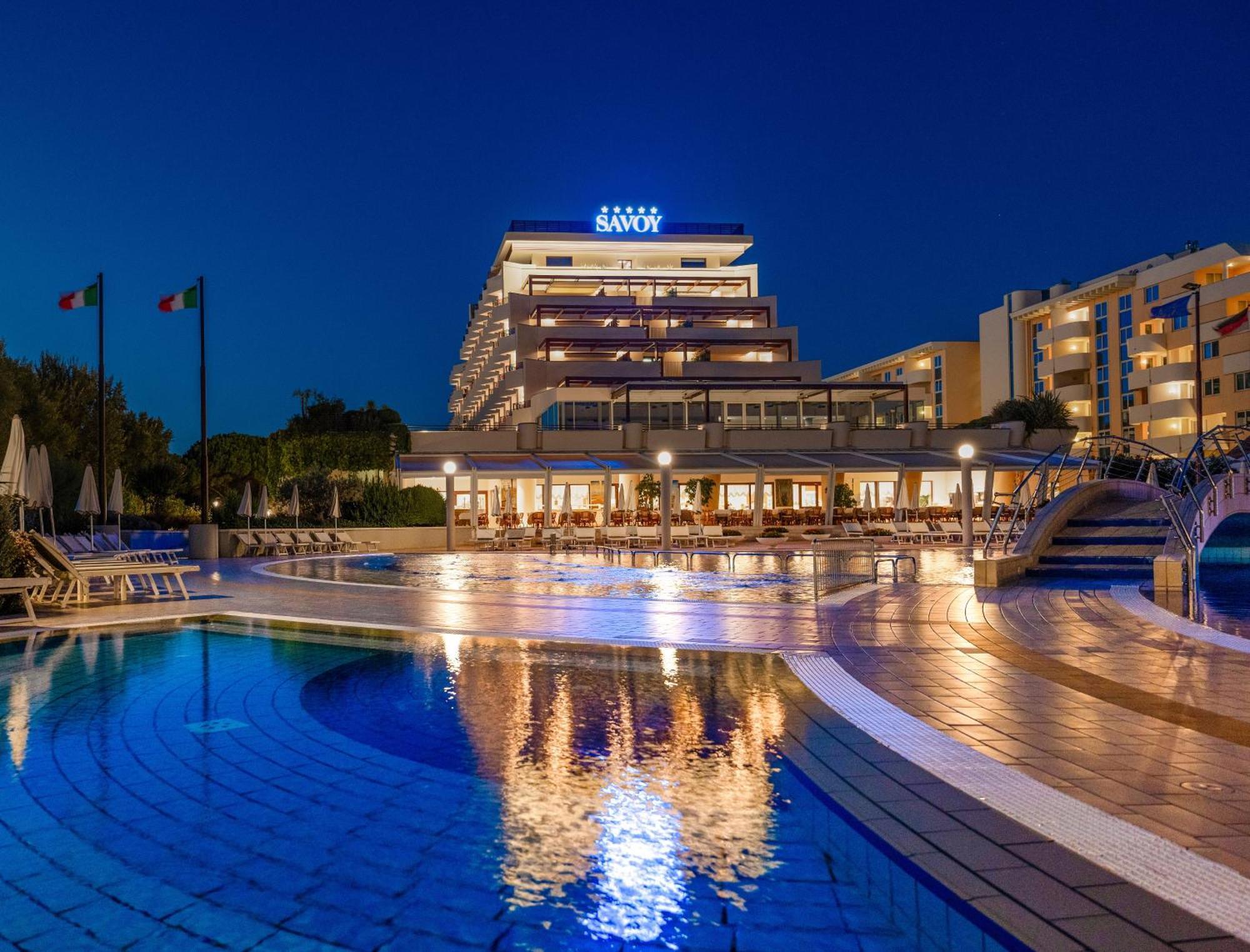Savoy Beach Hotel & Thermal Spa Bibione Eksteriør billede